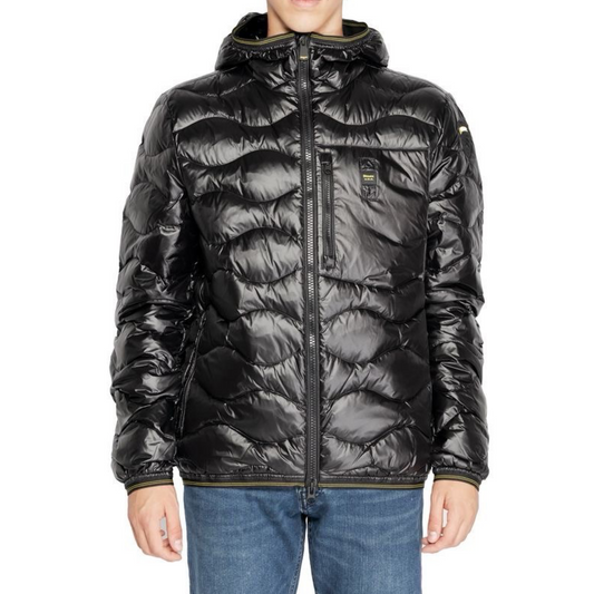 Blauer Steppjacke - Herren