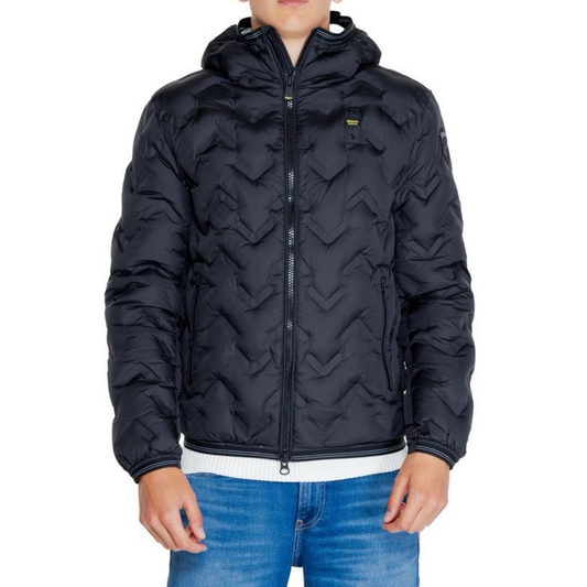 Blauer Steppjacke - Herren