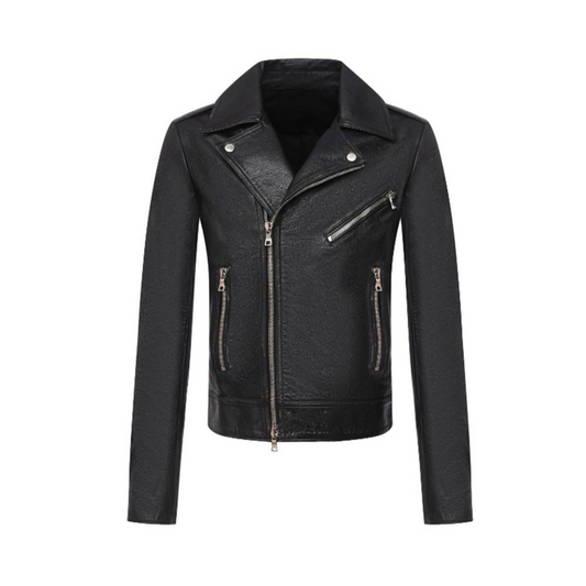 Balmain Lederjacke - Herren