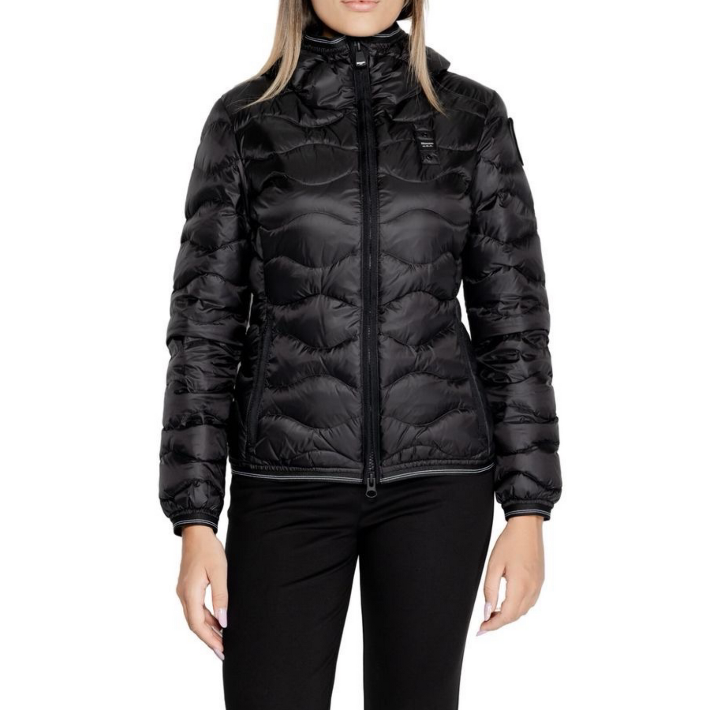 Blauer Daunenjacke - Damen