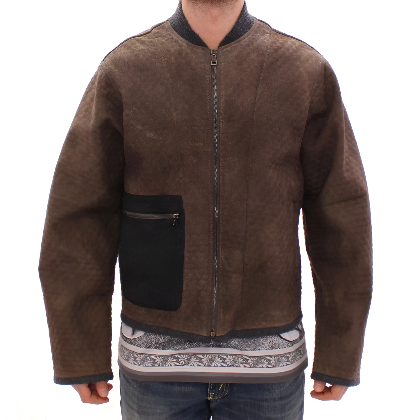 Dolce &amp; Gabbana lamb leather jacket - men