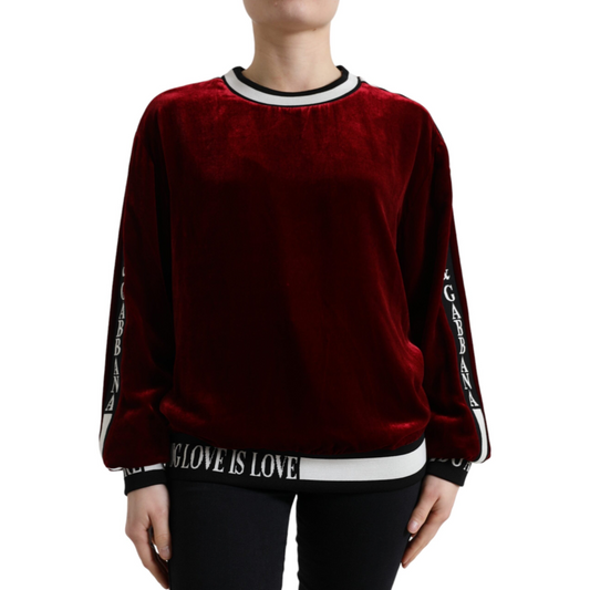 Dolce & Gabbana Samtpullover - Damen