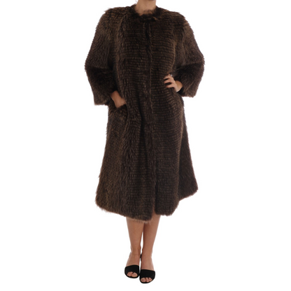 Dolce &amp; Gabbana raccoon fur coat - Women