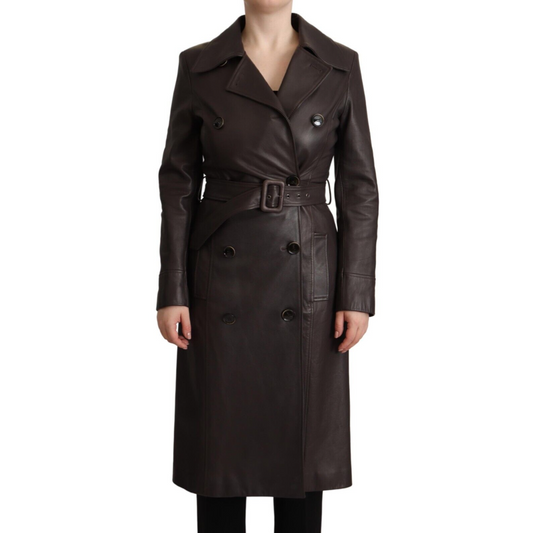 Dolce & Gabbana Leder Trenchcoat - Damen