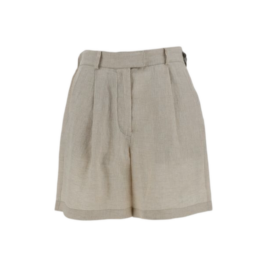 Brunello Cucinelli Leinenshorts - Damen