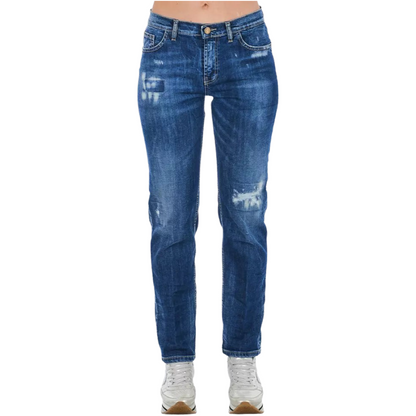 Frankie Morello Distressed Jeans - Damen