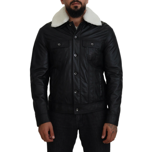 Dolce & Gabbana Lederjacke - Herren