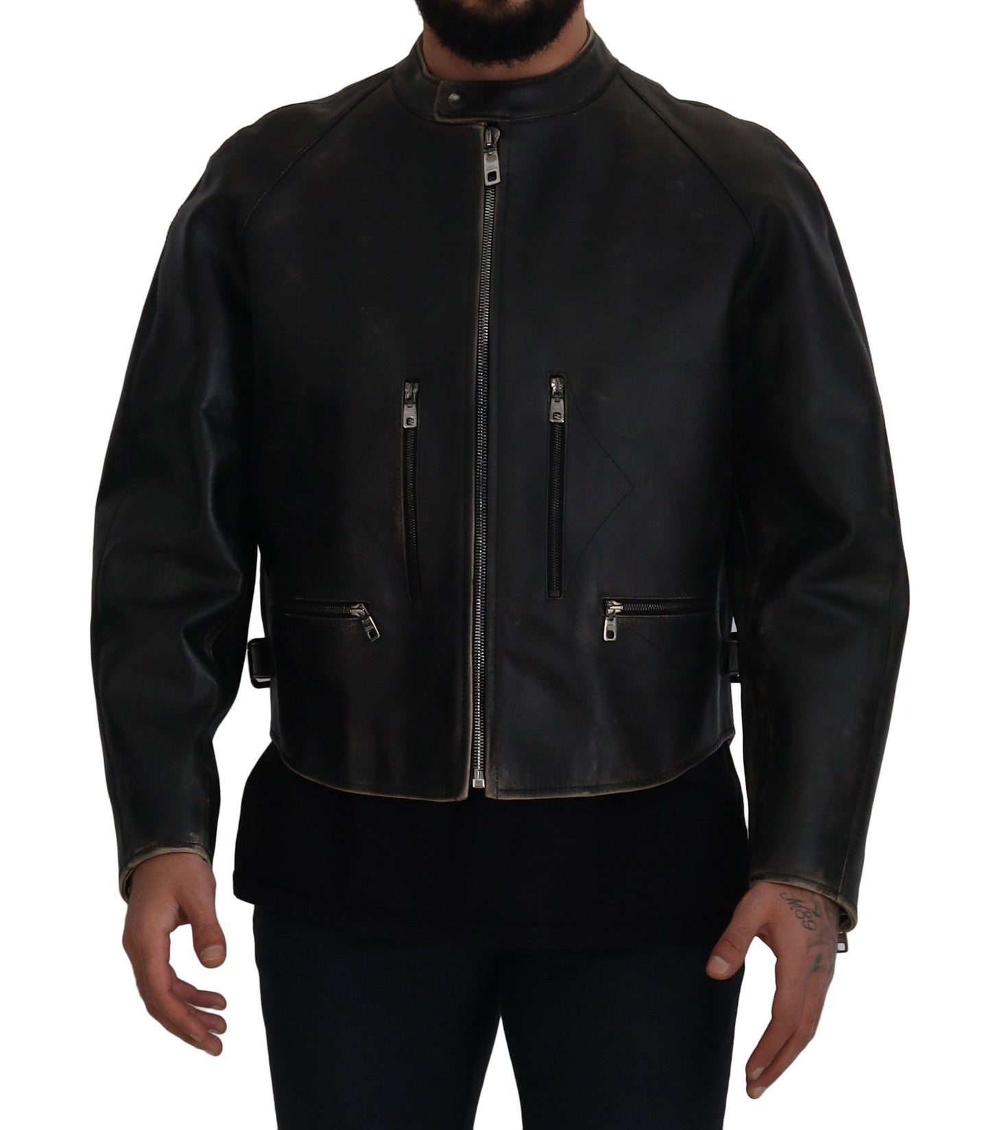 Dolce & Gabbana Lederbomberjacke - Herren