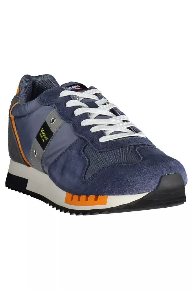 Blauer Sneakers - Herren