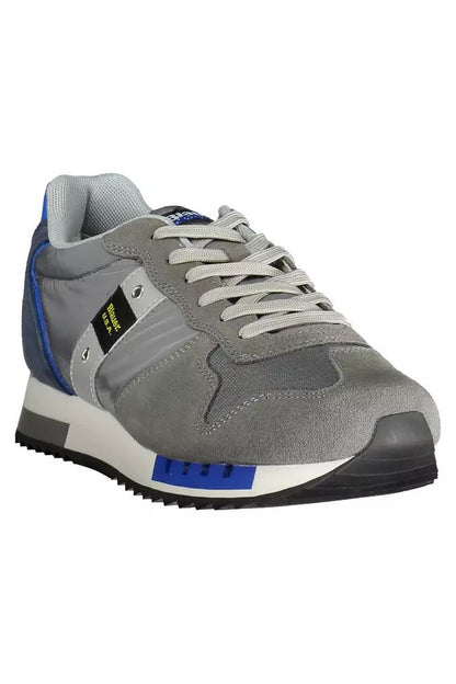 Blauer Sneakers - Herren