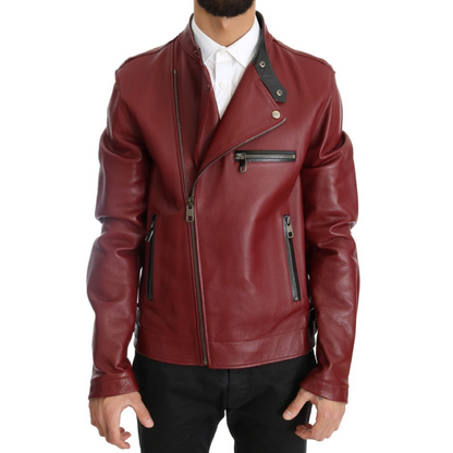 Dolce & Gabbana Hirschlederjacke - Herren