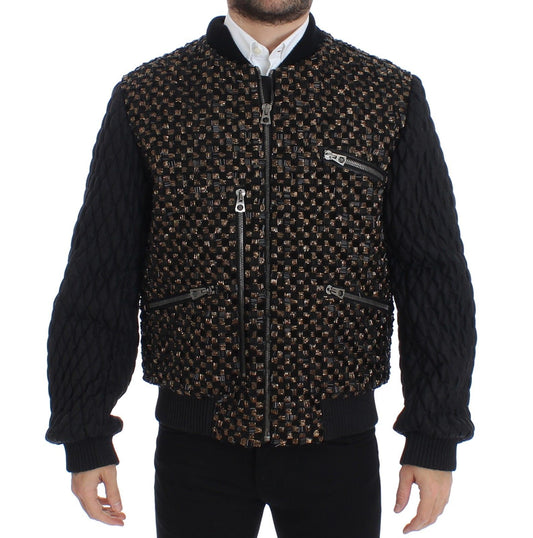 Dolce & Gabbana Lederbomberjacke - Herren