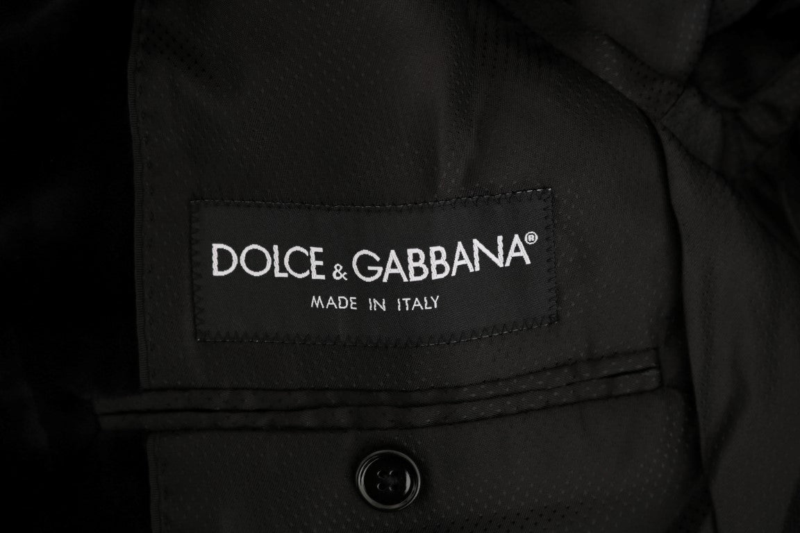 Dolce & Gabbana dreiteiliger Samtanzug - Herren