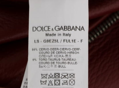 Dolce & Gabbana Hirschlederjacke - Herren