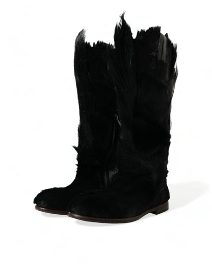 Dolce &amp; Gabbana Fur Boots - Men