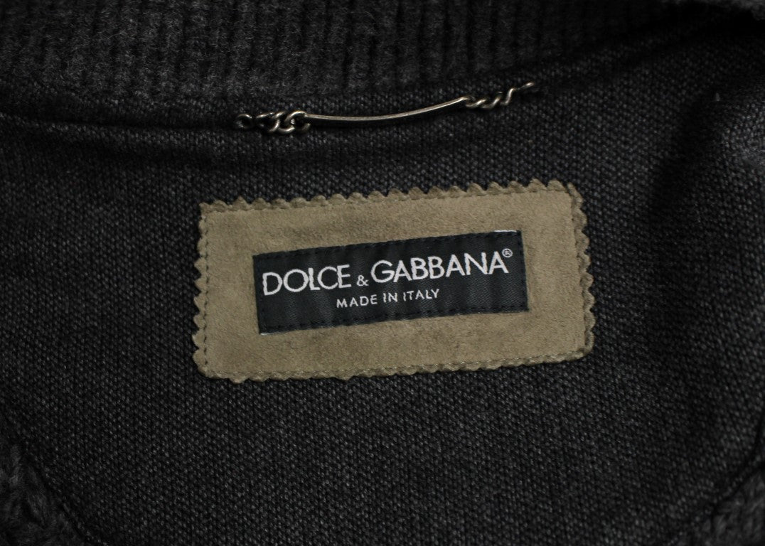 Dolce &amp; Gabbana lamb leather jacket - men