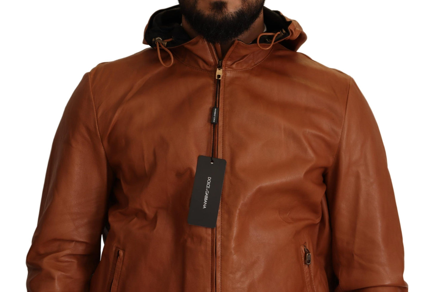 Dolce & Gabbana Lederbomberjacke - Herren