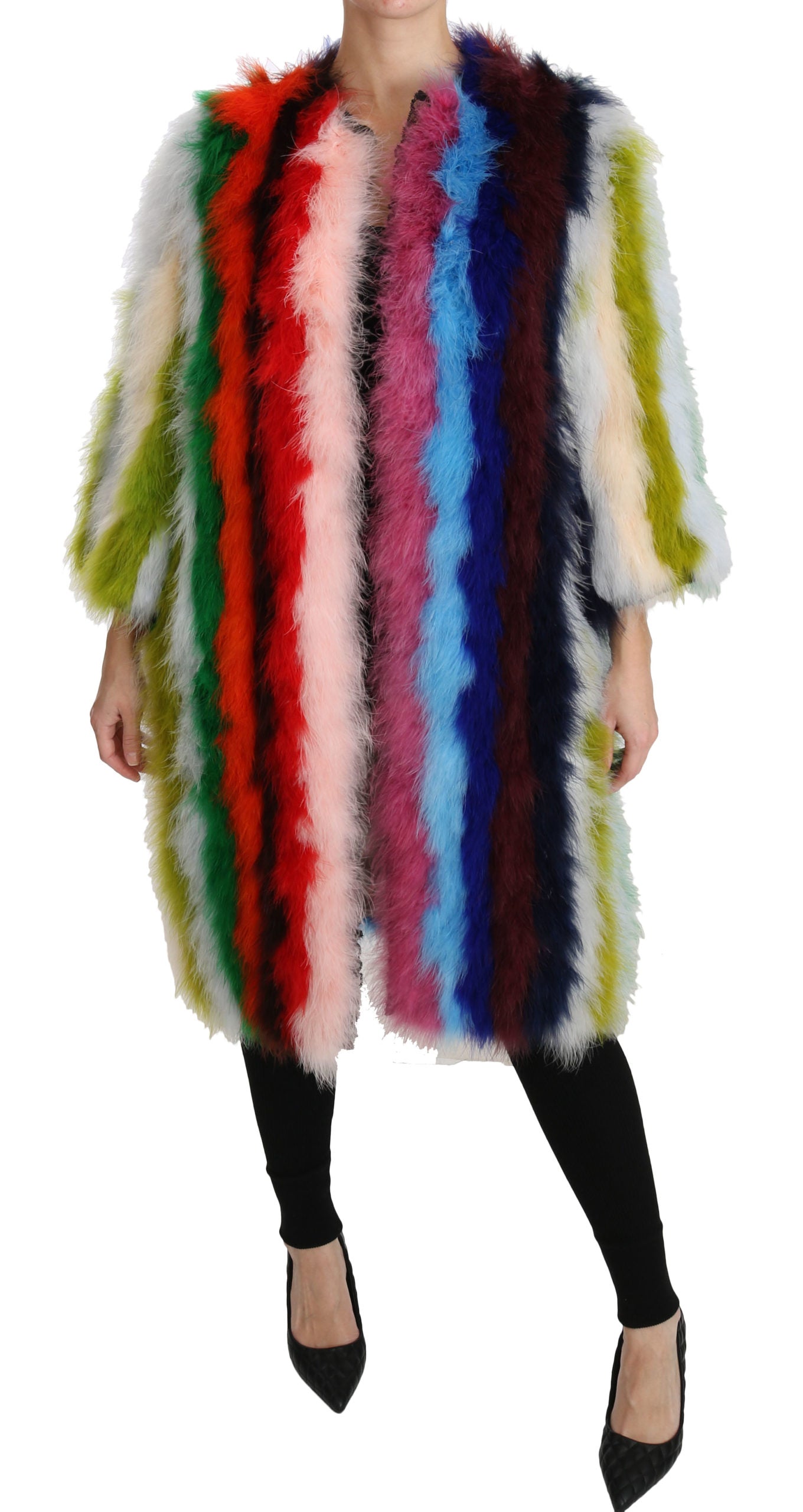 Dolce &amp; Gabbana Feather Coat - Women