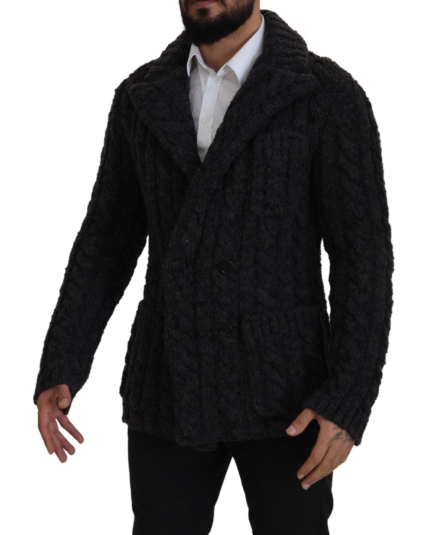 Dolce &amp; Gabbana knitted coat - men