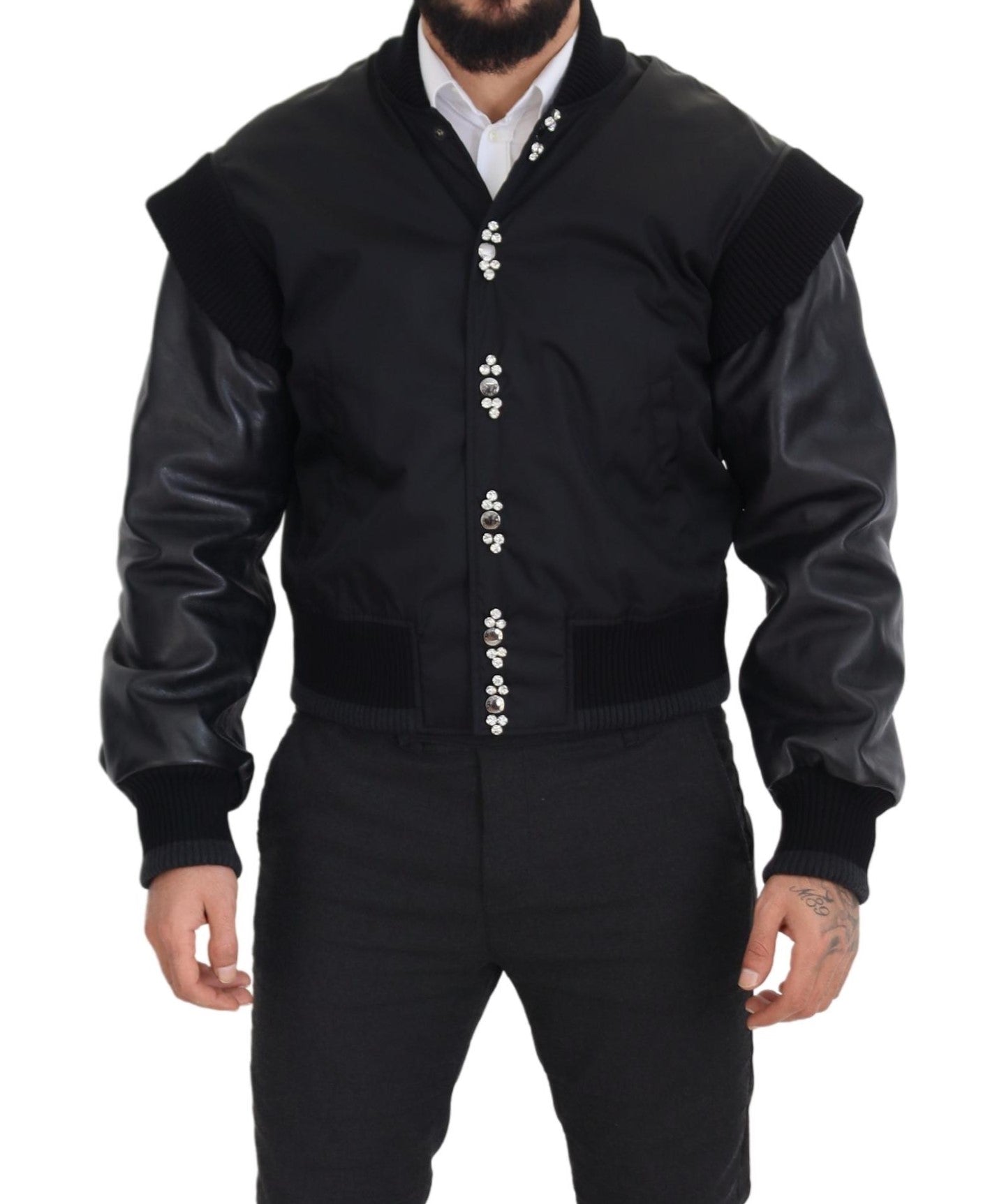 Dolce & Gabbana Lederbomberjacke - Herren