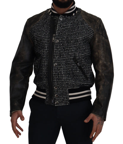 Dolce & Gabbana Lederbomberjacke - Herren