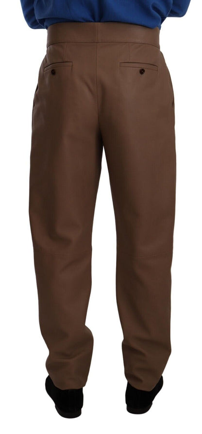 Dolce &amp; Gabbana Leather Pants - Men