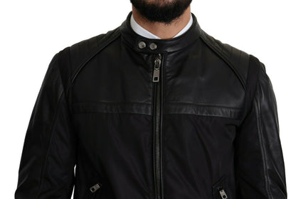 Dolce & Gabbana Lederbomberjacke - Herren