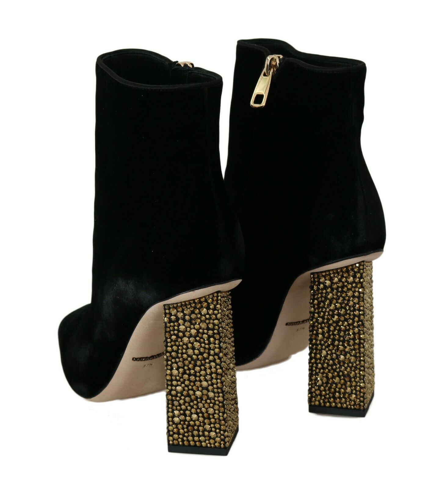 Dolce &amp; Gabbana velvet ankle boots - women