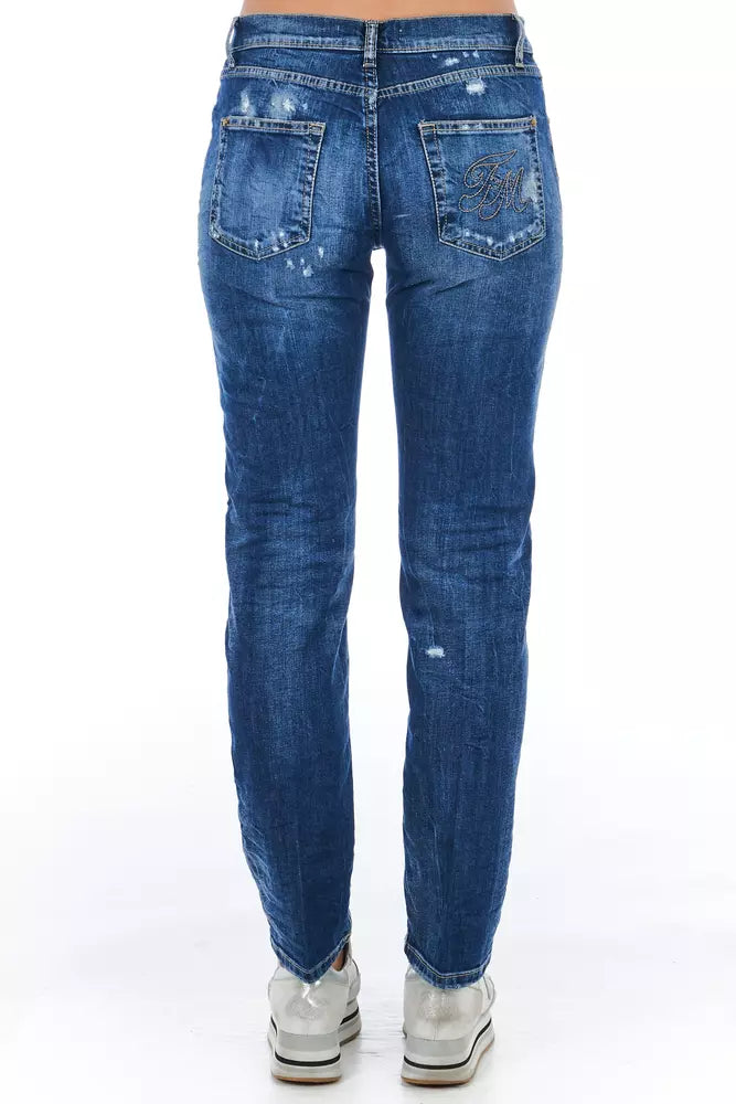 Frankie Morello Distressed Jeans - Damen